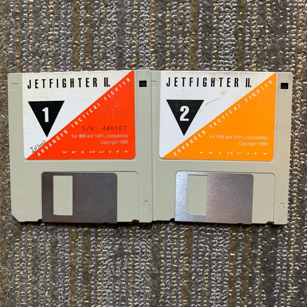 Jetfighter II - 2 Disks
